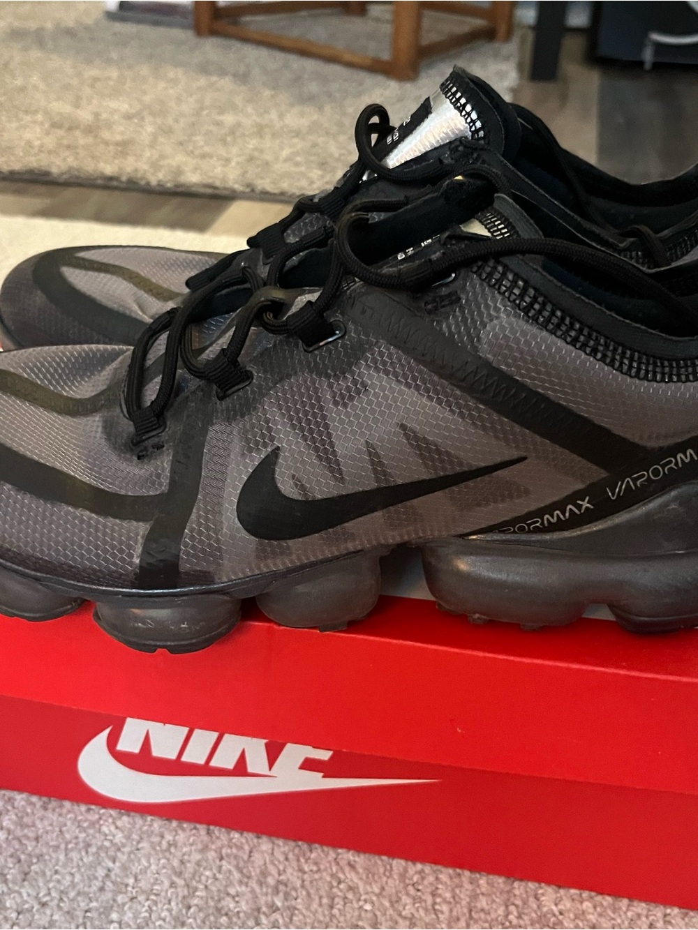 Nike Air VaporMax 2019 'Ghost Black'
